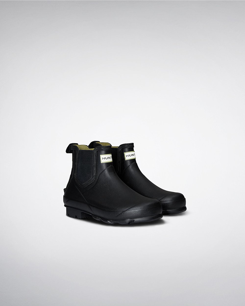 Bottes Chelsea Hunter Norris Field Homme Noir KRGIDZU-80